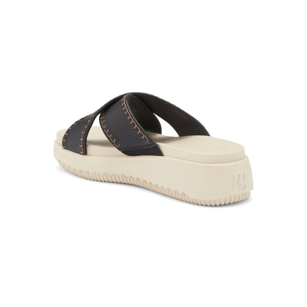 PAUL GREEN Rivers Slides Sandal Shoes 8.5 Black - Picture 2 of 12